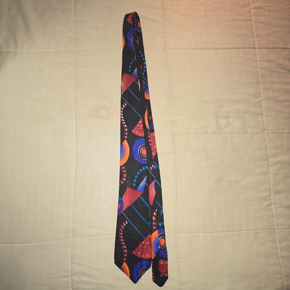 Vintage Collection Europeennes Tie – Made in Italy – 100% Silk - Picture 2 of 4